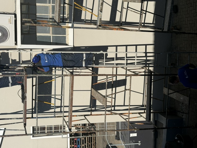 ABC scaffolding and working at heights practical training